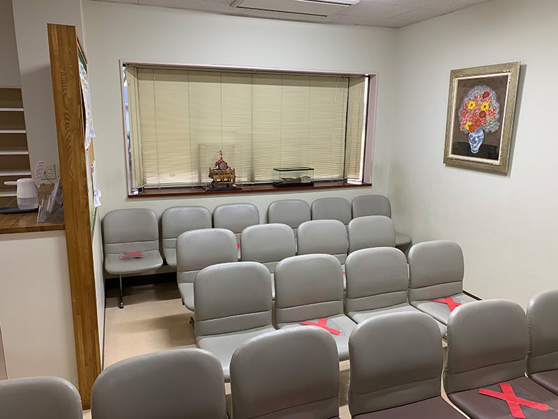 大西医院待合室