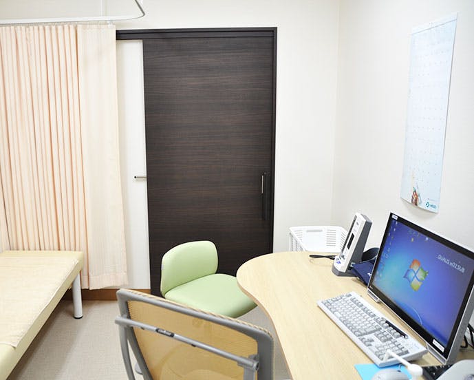 なかはら内科クリニック診察室