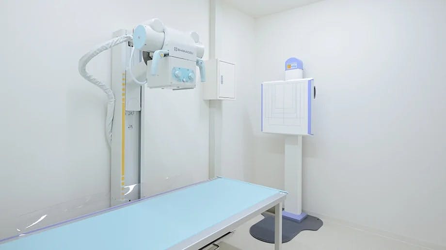 まるこハート内科クリニックレントゲン室