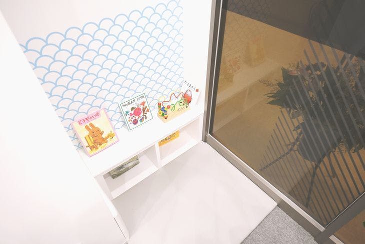 あおぞら皮膚科クリニック待合室