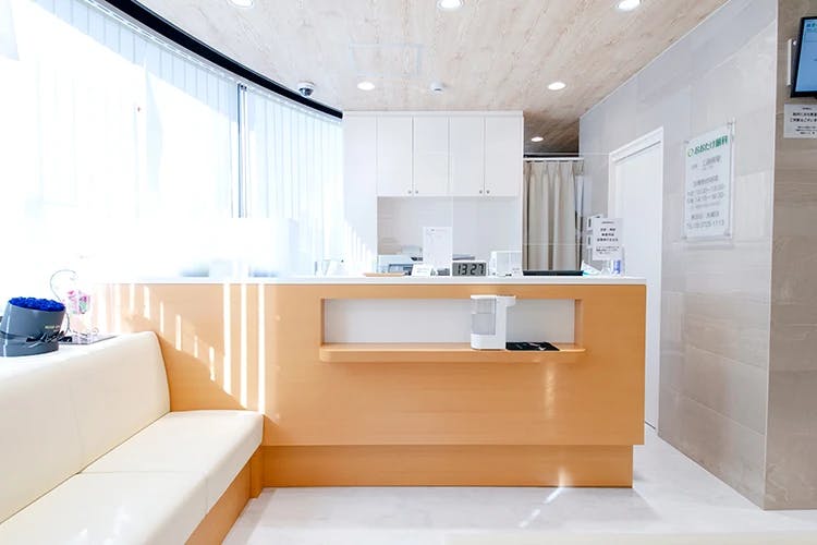 おおたけ眼科 近視のクリニック受付