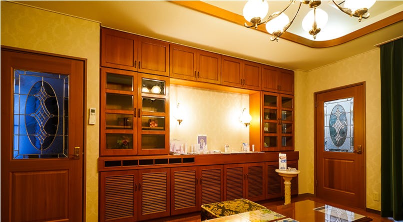 飯田皮フ科受付