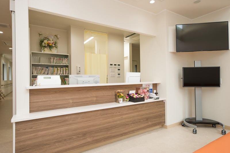 萬納寺医院受付