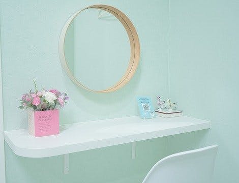 野田皮フ科クリニックパウダールーム