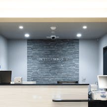 ひの眼科・皮フ科受付