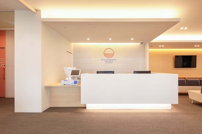 岐阜高橋眼科皮膚科クリニック受付