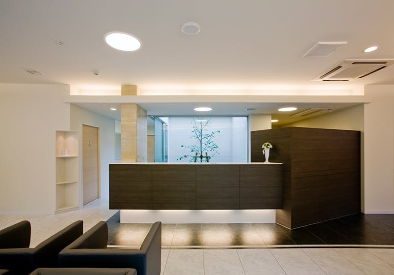 こばやし皮膚科クリニック受付