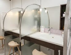 さとみ皮フ科クリニック化粧ルーム