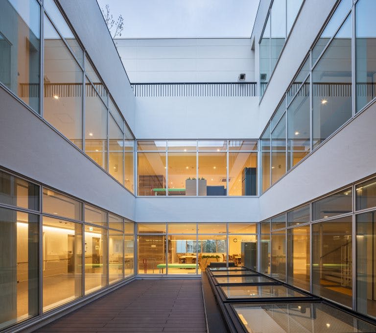 よこはま港南台地域包括ケア病院待合室