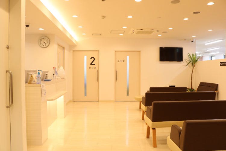 大岡山あおぞら整形外科待合室