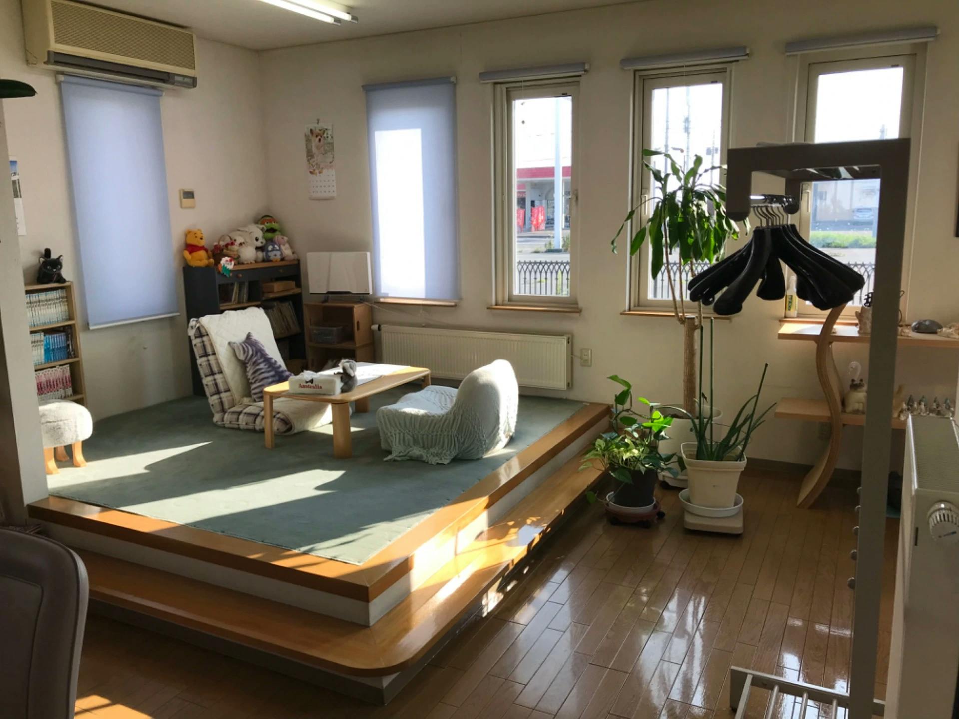 峰村内科クリニック待合室