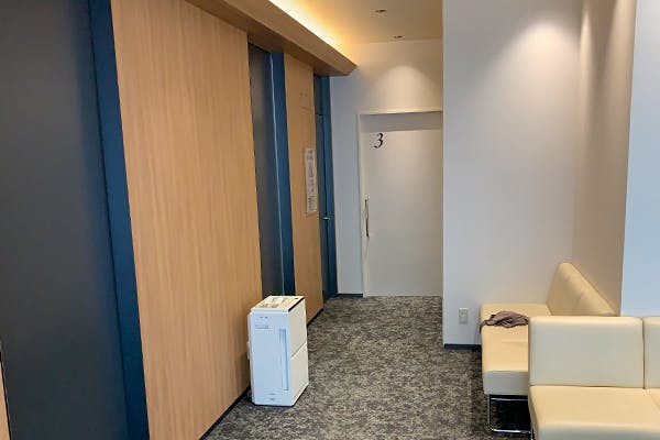 おかはら胃腸クリニック待合室