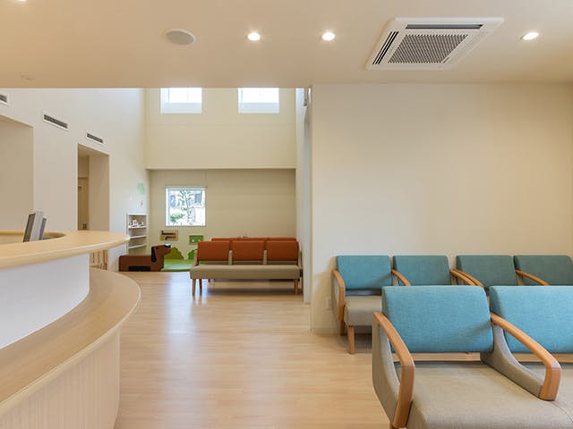 白土いとうクリニック待合室