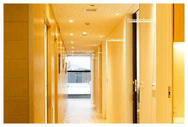 よつばの杜クリニック廊下