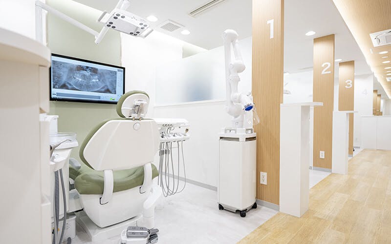 アール歯科王子駅前クリニック診察室