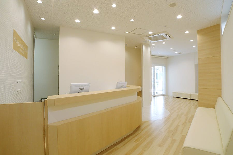 はせがわ眼科受付