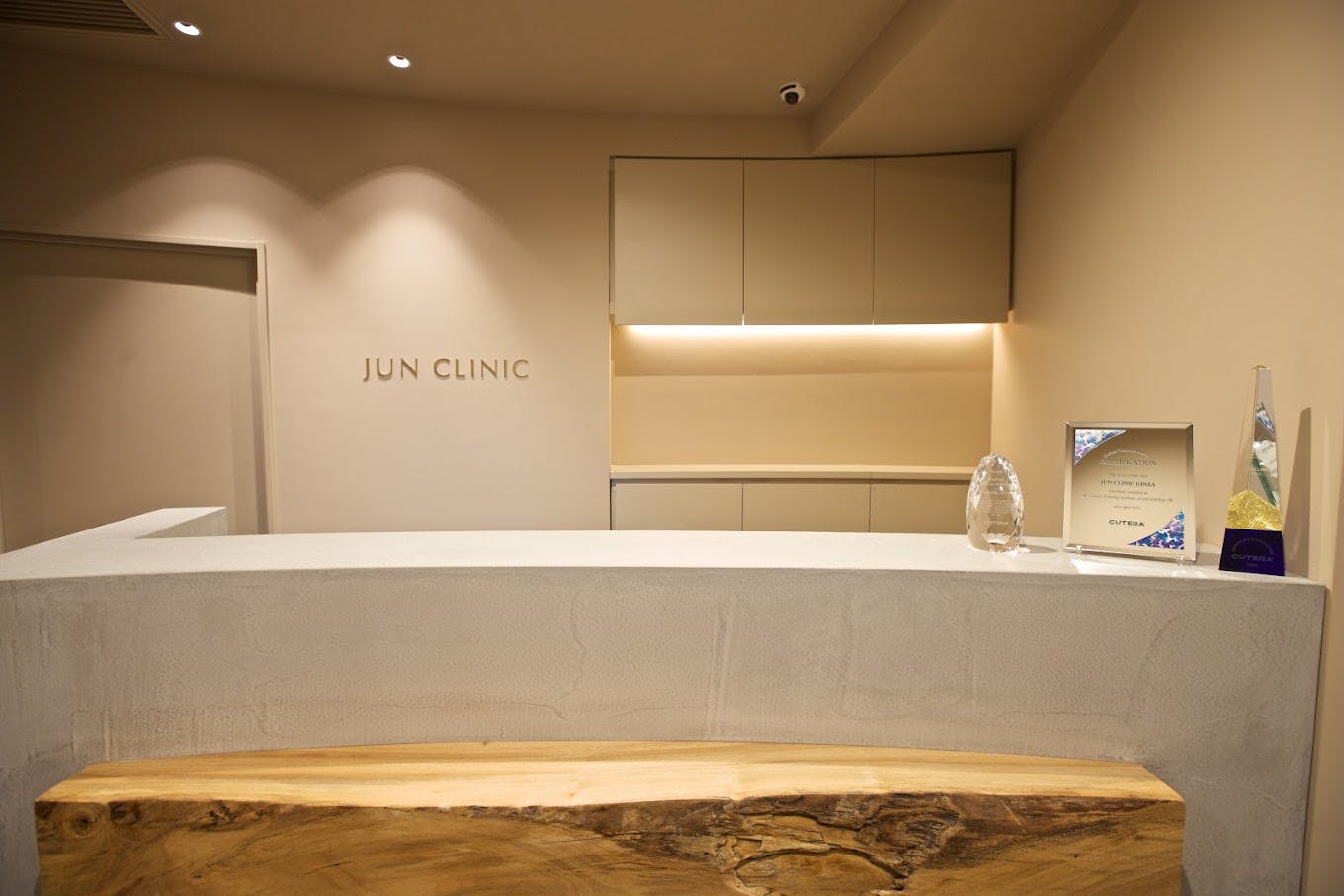 JUN CLINIC GINZA受付