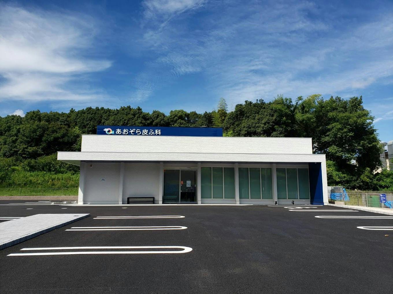 あおぞら皮ふ科外観