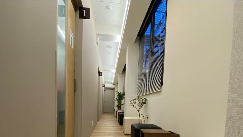 小杉町クリニック廊下