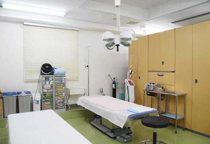 清瀬皮フ科・形成外科クリニック処置室