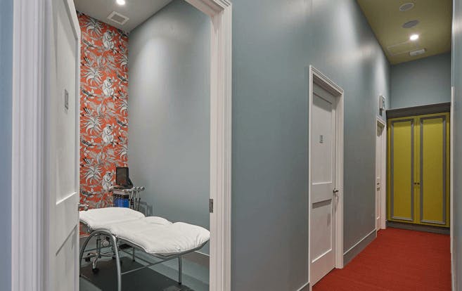 Mスキンクリニック施術室