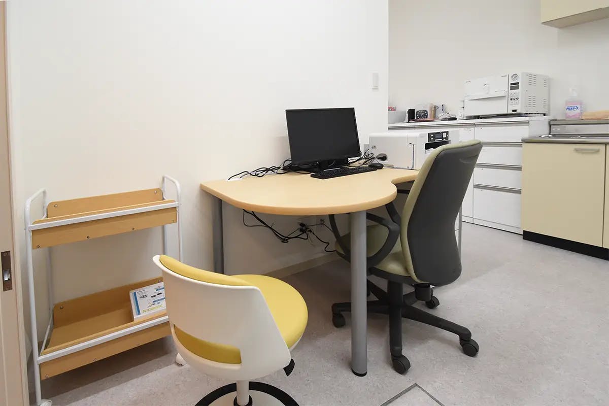 桑園駅前皮膚科スキンケアクリニック診察室