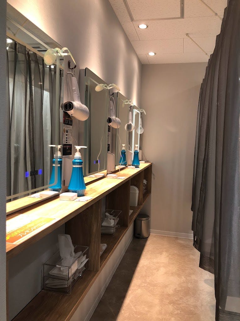 湘南美容クリニック 秋田院メイクルーム