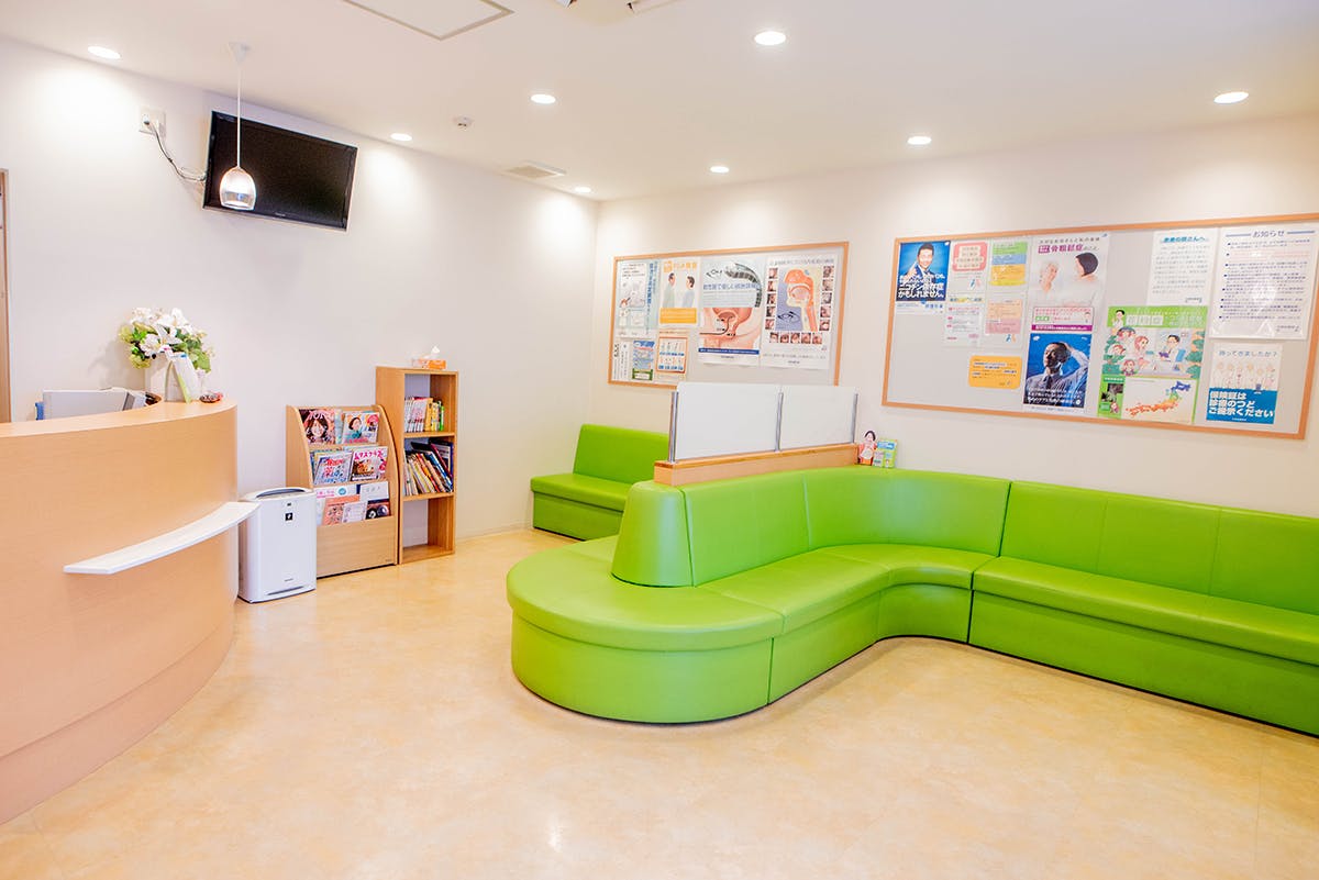 ももはらクリニック待合室