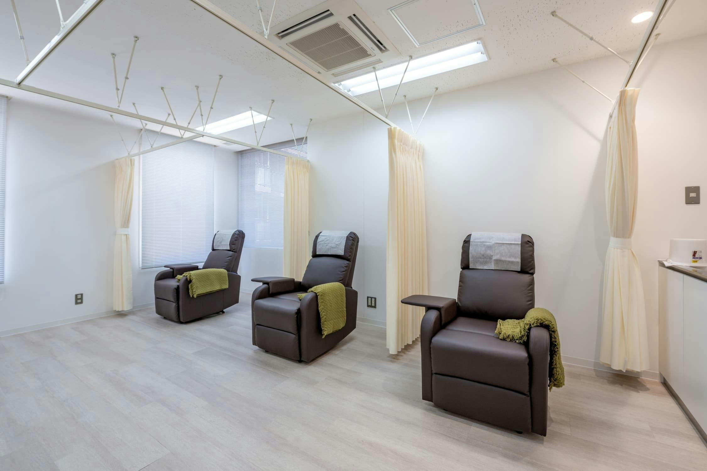 お肌と予防のクリニックリカバリー室