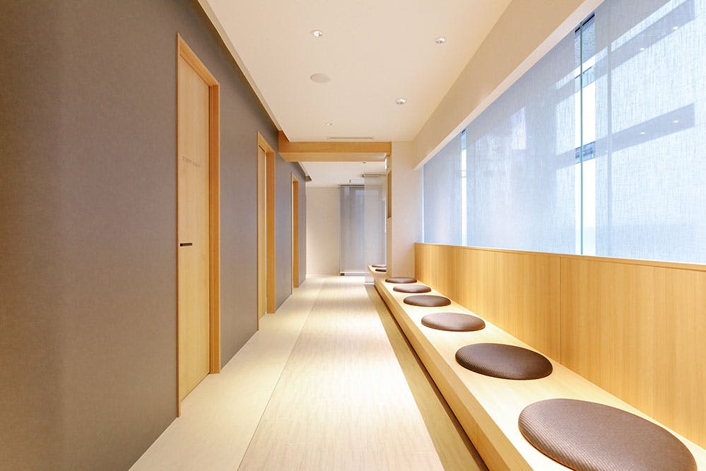 日本橋いろどり皮ふ科クリニック待合室