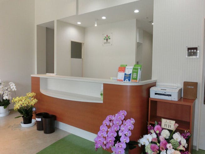 南毛利内科受付