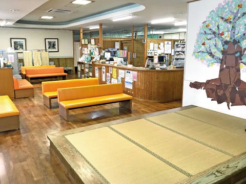 北部皮フ科クリニック受付 待合室
