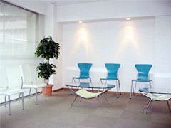 北越谷スキンケア クリニック待合室