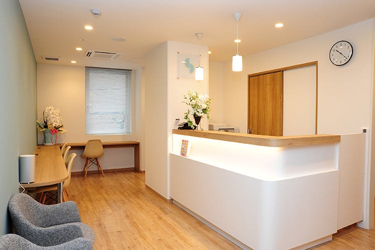 江戸川橋レディースクリニック待合室