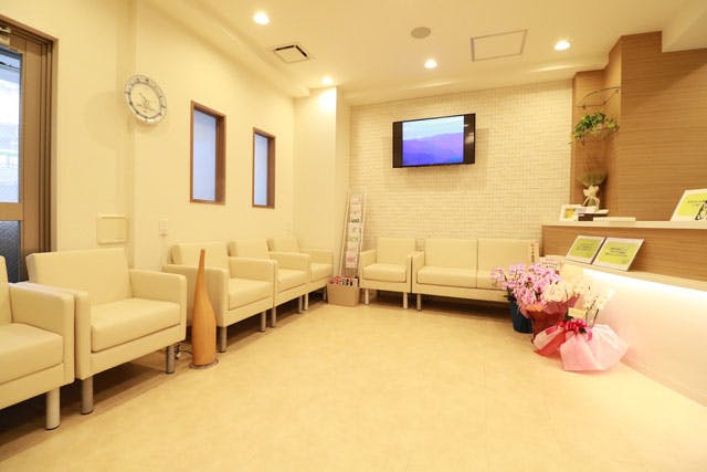 ウィート女性クリニック北千住待合室