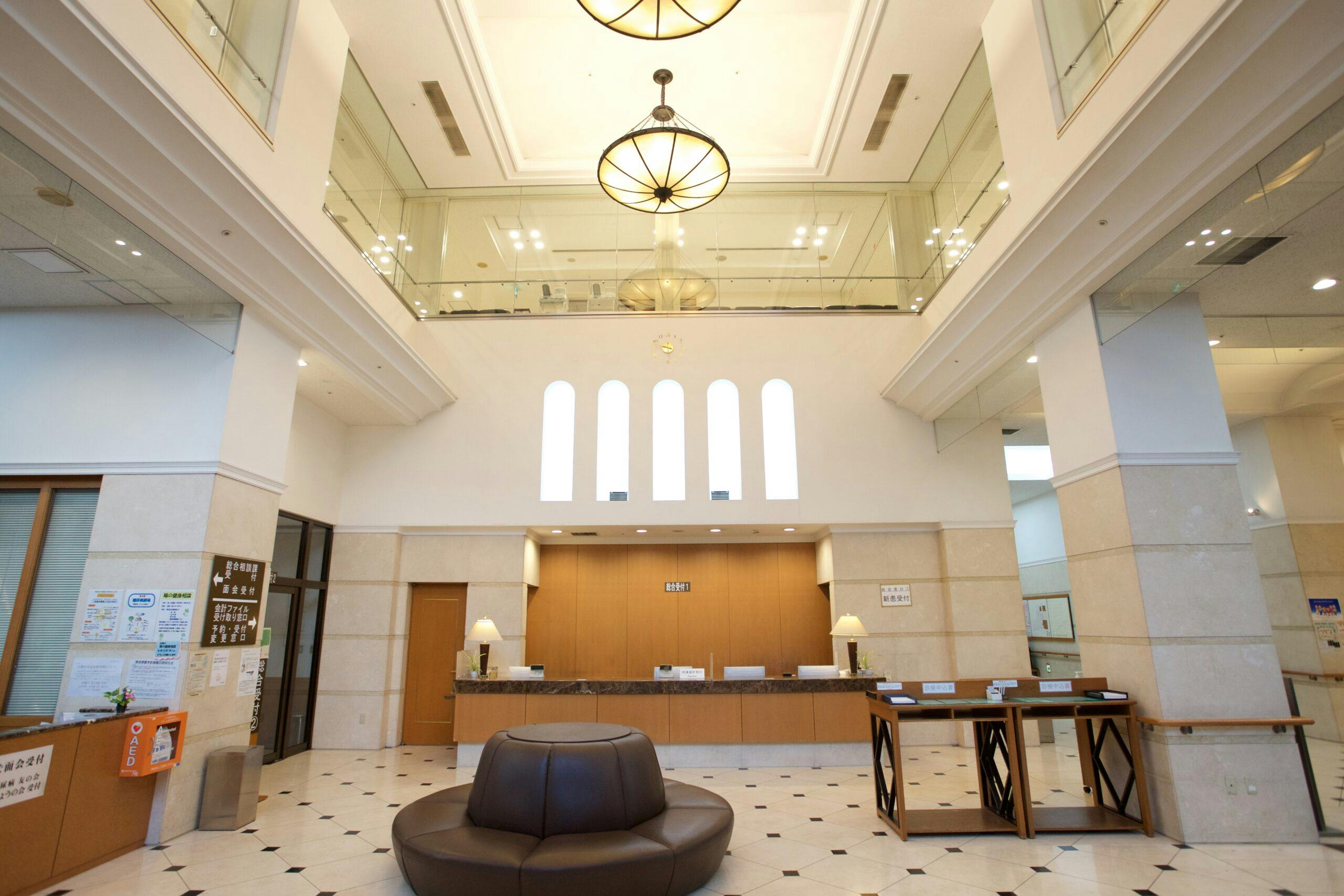 総合新川橋病院受付