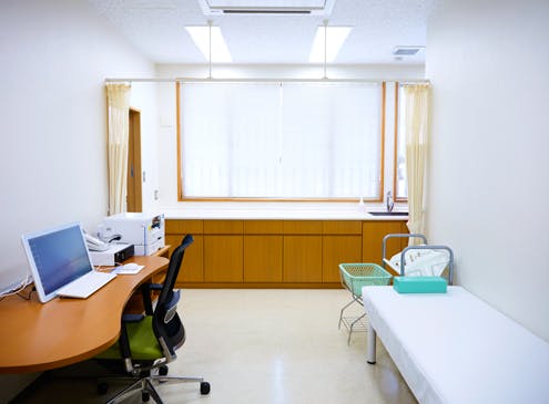 もりむら皮ふ科クリニック診察室