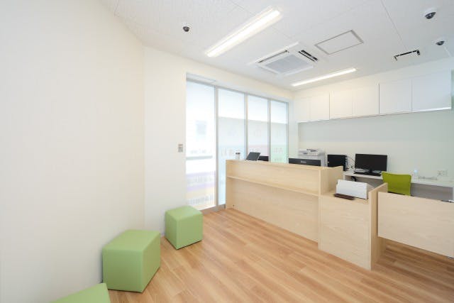 竹ノ塚駅前クリニック受付