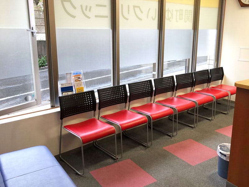 関町ゆいクリニック待合室