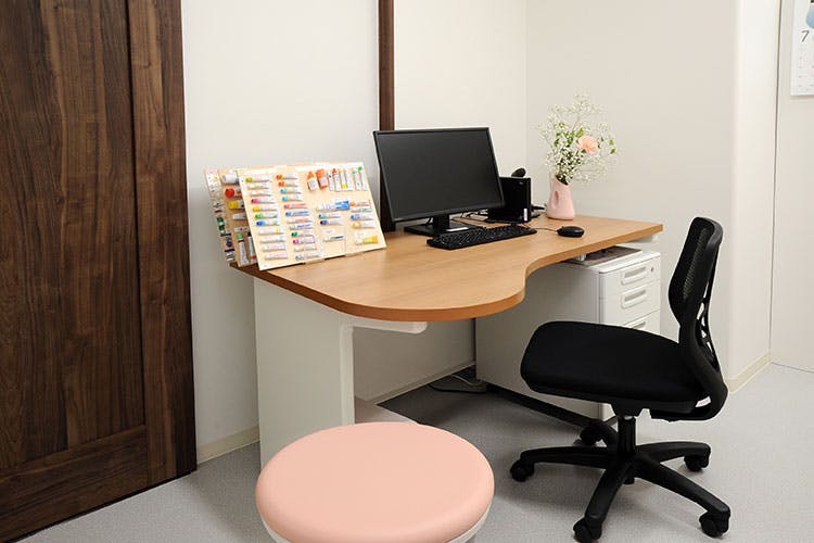 渋沢駅前皮フ科診察室