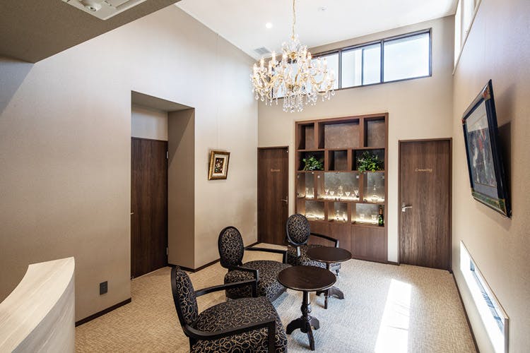 やまだ皮ふ科クリニック待合室