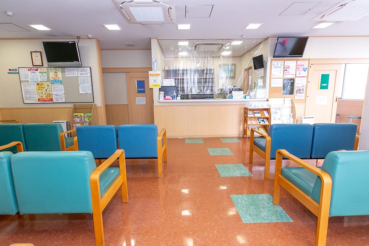 中嶋・清川とりかいクリニック待合室