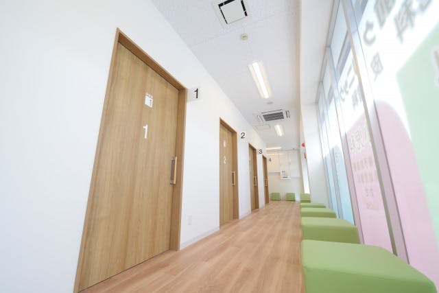 竹ノ塚駅前クリニック待合室