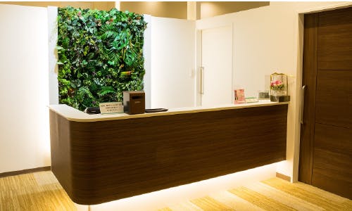 クラージュクリニック(Clarage Clinic)受付