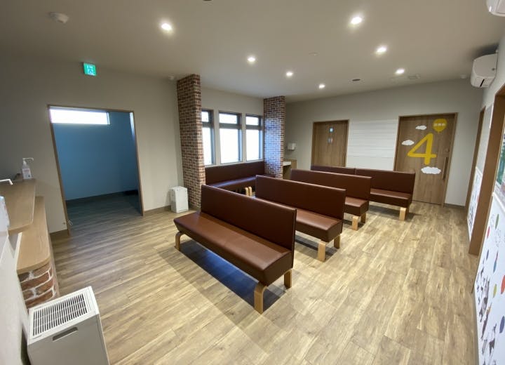 もみじがおか皮膚科待合室