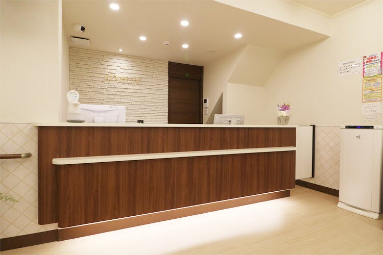 こみち内科クリニック受付