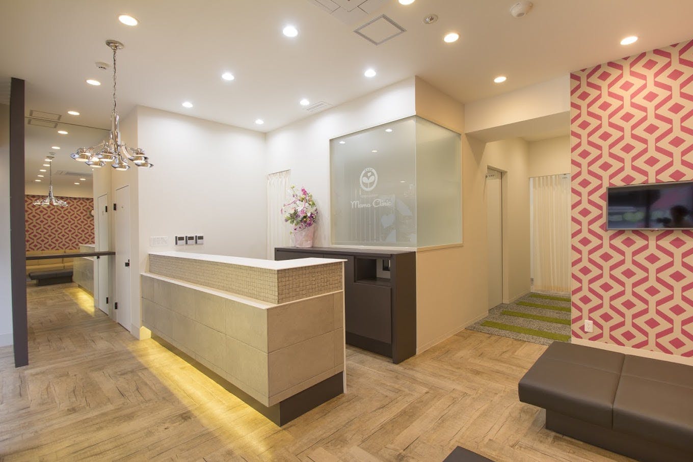 日本大通まま皮ふ科受付