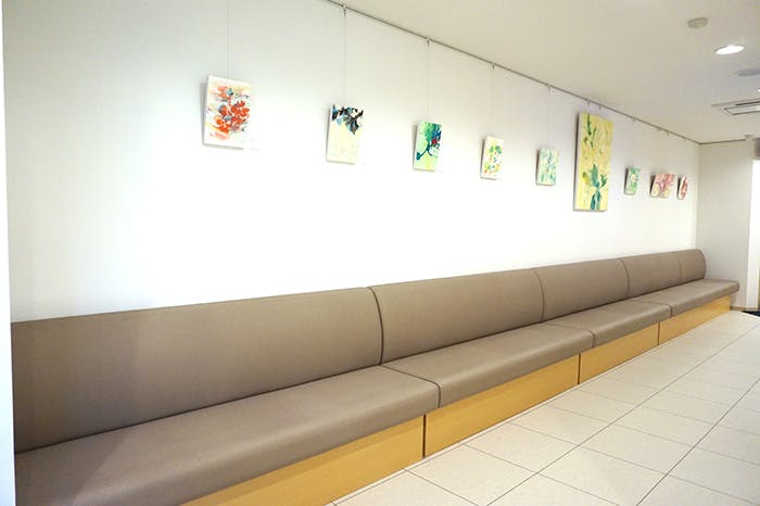 金谷整形外科・せぼね・骨粗しょう症クリニック待合室