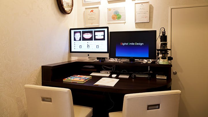 オーラルビューティークリニック白金(ORAL BEAUTYCLINIC)カウンセリングルーム