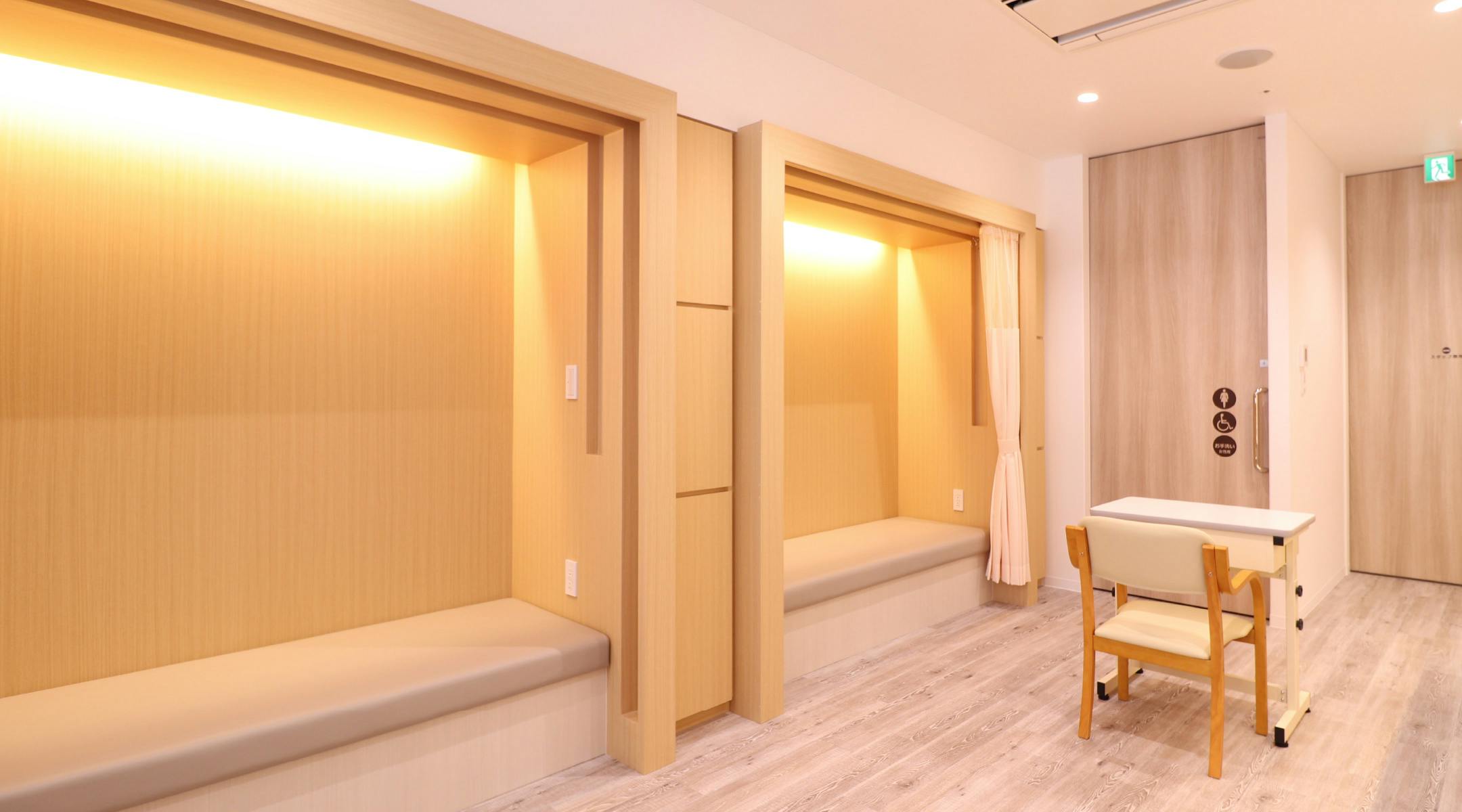 かいたいちウィメンズクリニック待合室